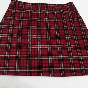 Short Skirt for Women Forever 21, Size L, Red,